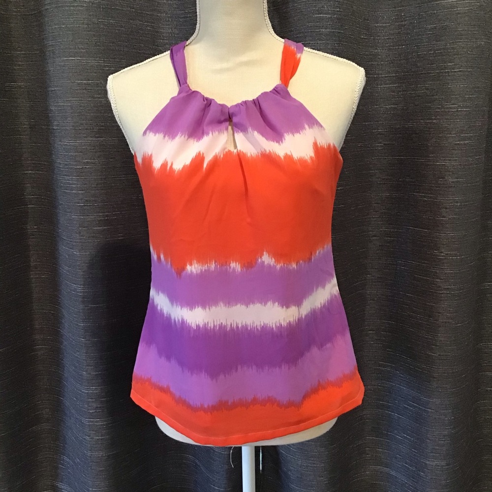 Banana Republic Tank Top...Purple/Orange/White